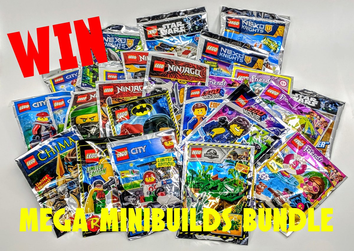 BricksFanz's tweet image. For a chance of winning a MEGA LEGO MINIBUILDS &amp;amp; MINIFIGURES BUNDLE featuring over 30 sets! Retweet, Like &amp;amp; Follow. Ends July 31st 2019 at 23:59 BST bricksfanz.com