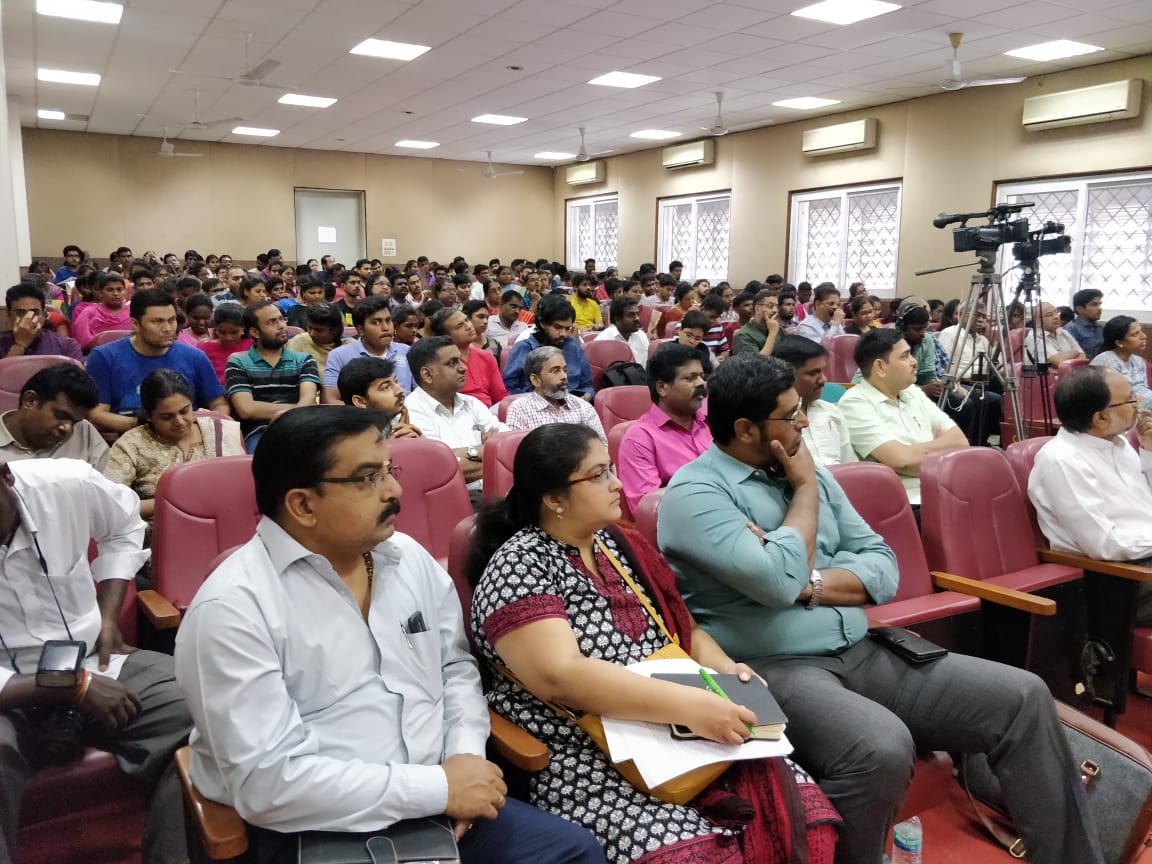 TNYTForum's tweet image. Dialogue on Draft National Education Policy in progress at DG Vaishnav College.  

#NEP #thatpolicy #DNEP #education #Chennai #TamilNadu