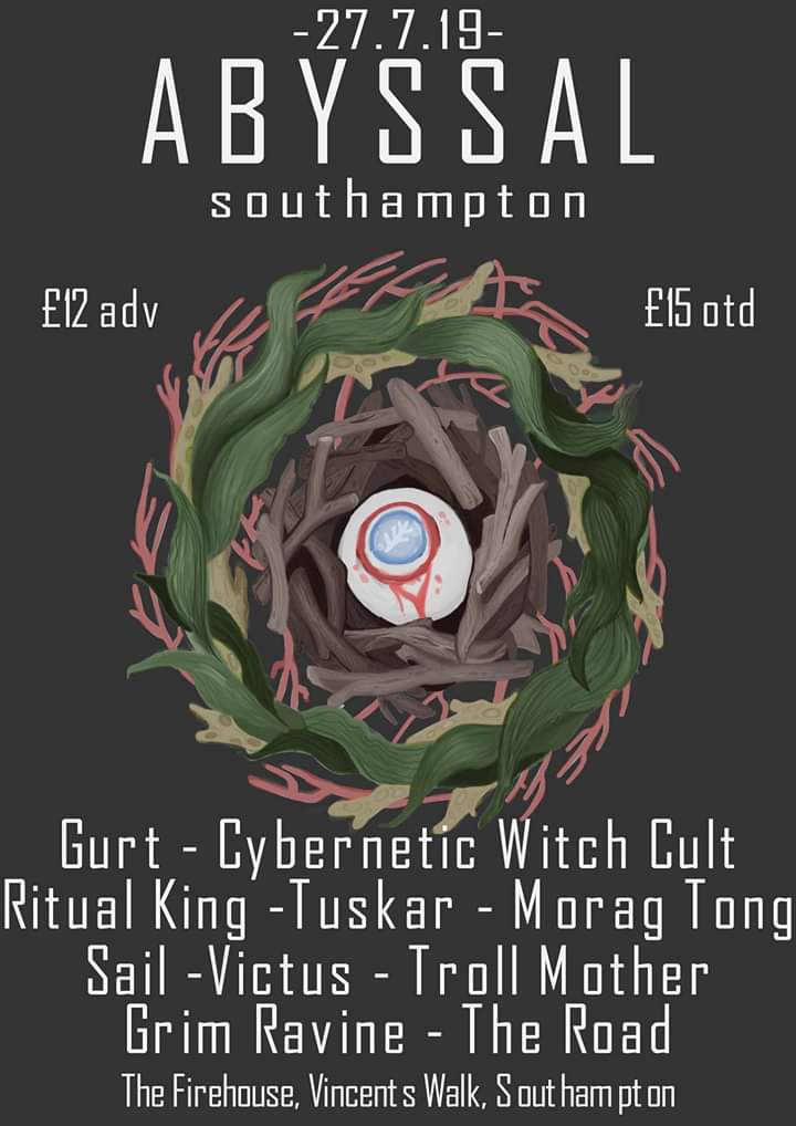 moragtongband's tweet photo. Today! Shits kicking off from 1.30 at the firehouse. With @GURTsludge @CyberWitchCult @thebandsail  Ritual King, Tuskar, Victus, Troll Mother, Grim Ravine, The Road

#Southampton #livemusic #gig #lineup #gigposter #gang #matesfest https://t.co/Sf1ZQYenjj