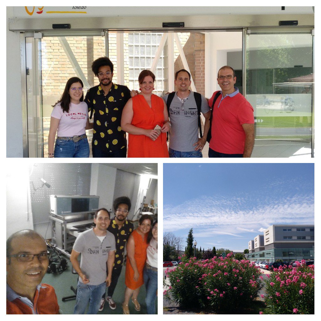 Día de trabajo en el <a href="/HNParaplejicos/">H. N. Parapléjicos</a> con Ana de los Reyes de la Unidad de Biomecánica. Analizando y planteando mejoras terapéuticas para los pacientes con lesión medular sobre el Robot de Rehabilitación #PHYSIOBOT® de <a href="/CARTIFCT/">CARTIF</a>. Nuevos conceptos y desarrollos.