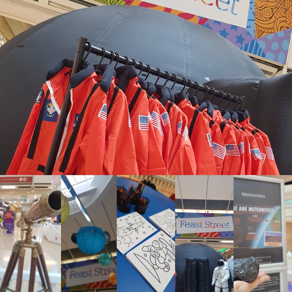 LutonPointUK's tweet image. Sneak peek at Space Camp as we prepare for launch 🚀