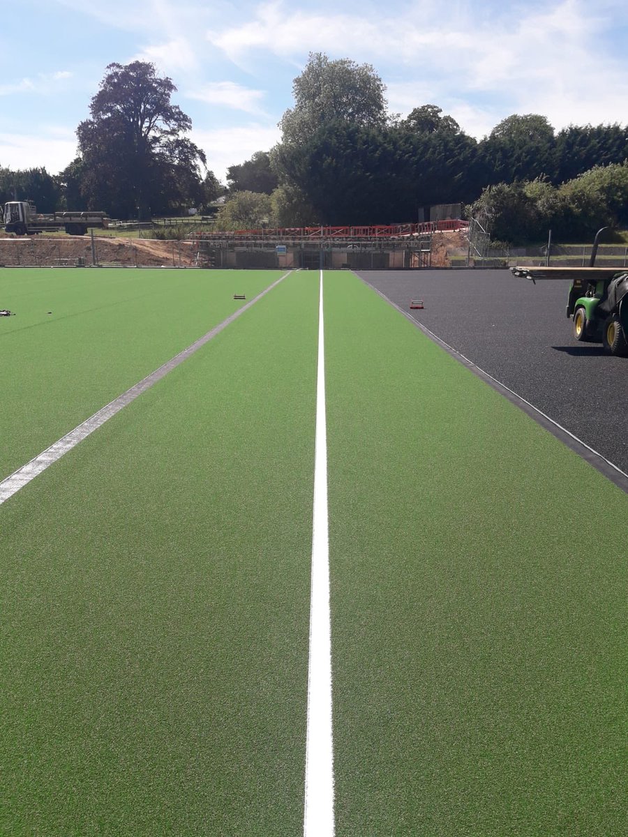 DessoSport's tweet photo. Great to see a #trophysmart pitch being installed by @VerdeRecreo  @BryanstonSchool perfect surface for 🏑🎾🏐 https://t.co/U9OaoEi5K8