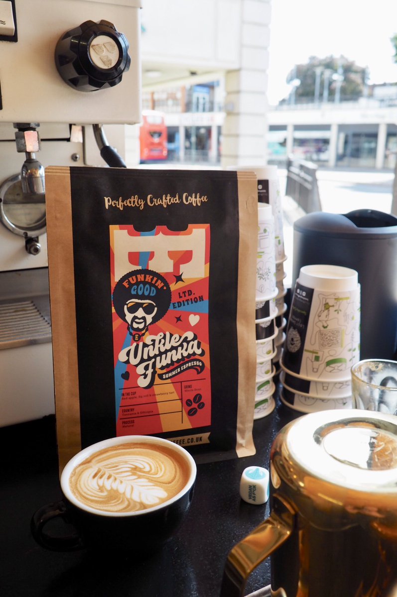 SheepCoffee's tweet photo. Try our guest coffee from @extractcoffee this weekend at THE POD which is open Saturday & Sunday! Will you be trying #unklefunka this weekend? #lostsheepcoffee https://t.co/UhS8Hju7a9