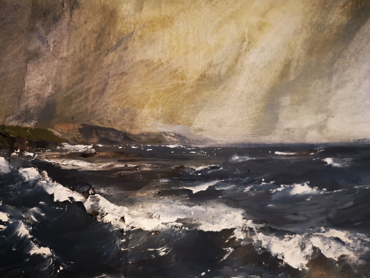 New painting - Wild Atlantic Way - acrylic 
#wildatlanticway #irishlandscape