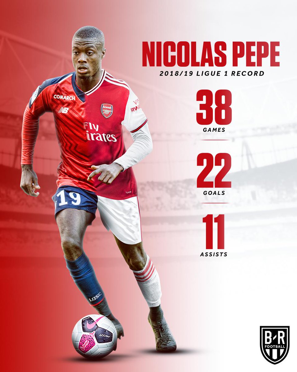 nicolas pepe arsenal jersey