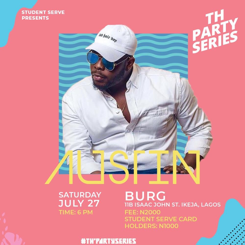 AustinRozay's tweet photo. Pure vibes tonight 🌪 don’t dull @th_partyseries @StudentServeNg https://t.co/DpbTbGaem3