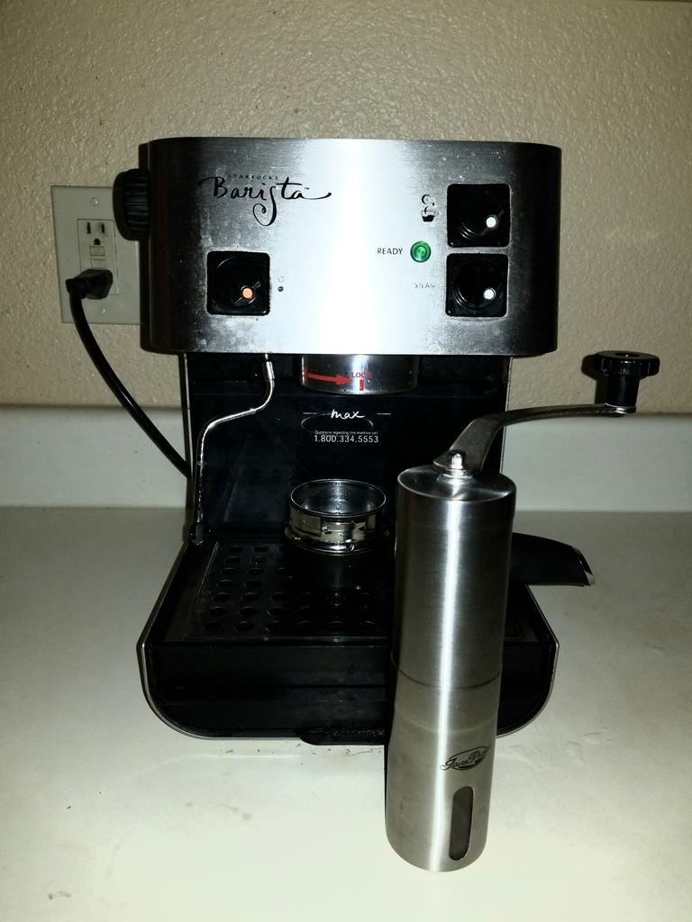 tmichaelchurch's tweet image. #JavaPresse Fine Grind for espresso maker