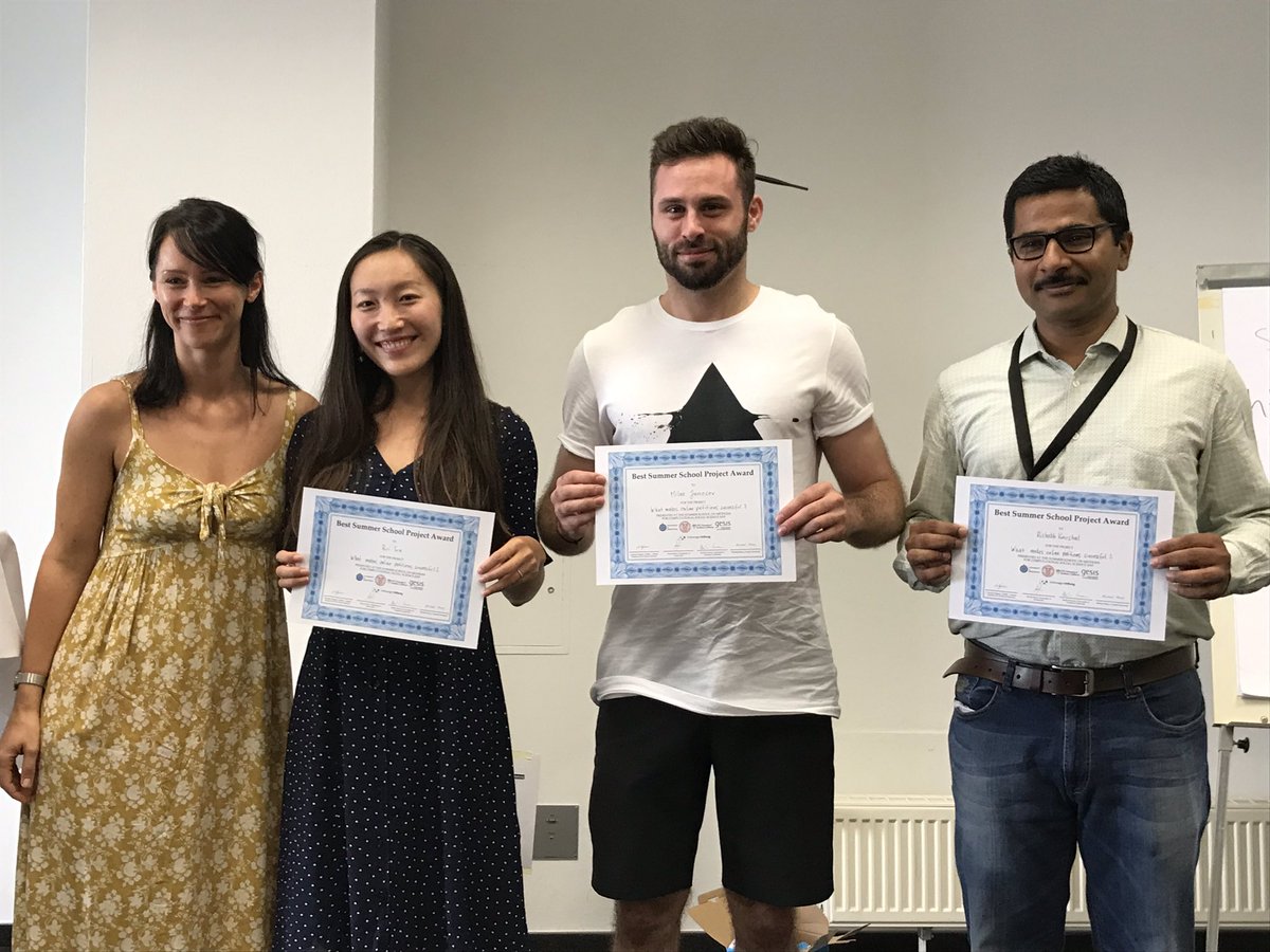 lajello's tweet image. Best project awards at #cs2_school. Congratulations to all the participants for the impressive work! @cs2_school