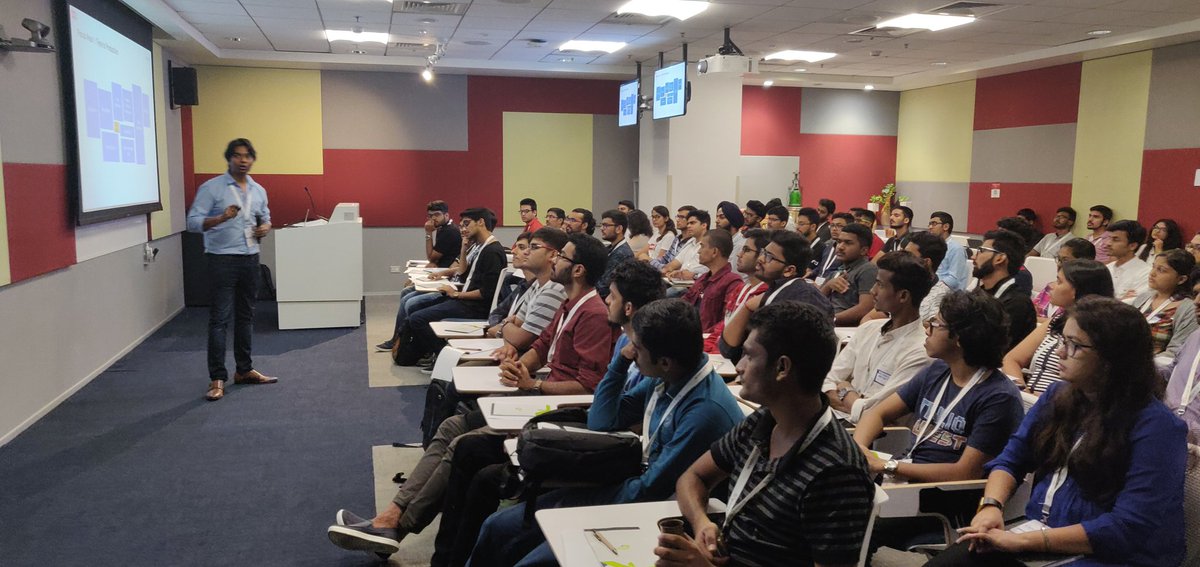 #ExploreMLAcademy kicked off @ #GoogleBlr with 60+ ML Engineers of tomorrow's India 🖖👍
<a href="/GoogleDevsIN/">Google for Developers India</a> <a href="/GoogleAI/">Google AI</a> <a href="/Nikkitagandhi/">Nikita Gandhi</a> <a href="/AidaMartinez88/">Aida Martinez</a> <a href="/MeAbhishekkumar/">Abhishek Kumar</a> <a href="/ajinkyakolhe112/">Ajinkya Kolhe</a>