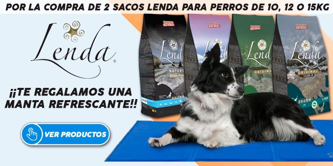 Tenemos en #mascotaplanet una promoción muy refrescante con los piensos #lenda para #perros, por la compra de 2 sacos de 10, 12 o 15kg, te regalamos una manta refrigerante para tu pequeñin, que este verano no le falte pienso ni que pase calor... 
·
mascotaplanet.com/pienso-para-pe…
·