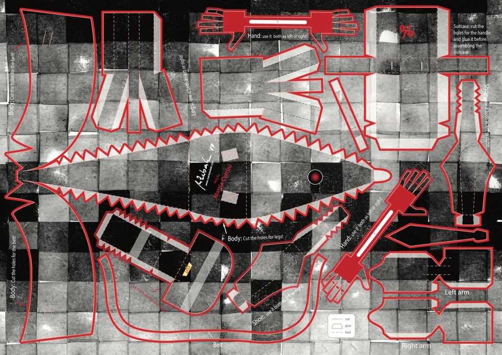 🔥Raffle -1h: it’s the final countdown! make sure you have Internet / wifi working, stretch your fingers and summon your good luck star to win a papertoy by <a href="/MattiaC/">Mattia Cuttini 🖨️◼️📄</a> and <a href="/mlibty/">Mlibty</a> (marko_zubak in editional) editional.com/users/marko_zu…