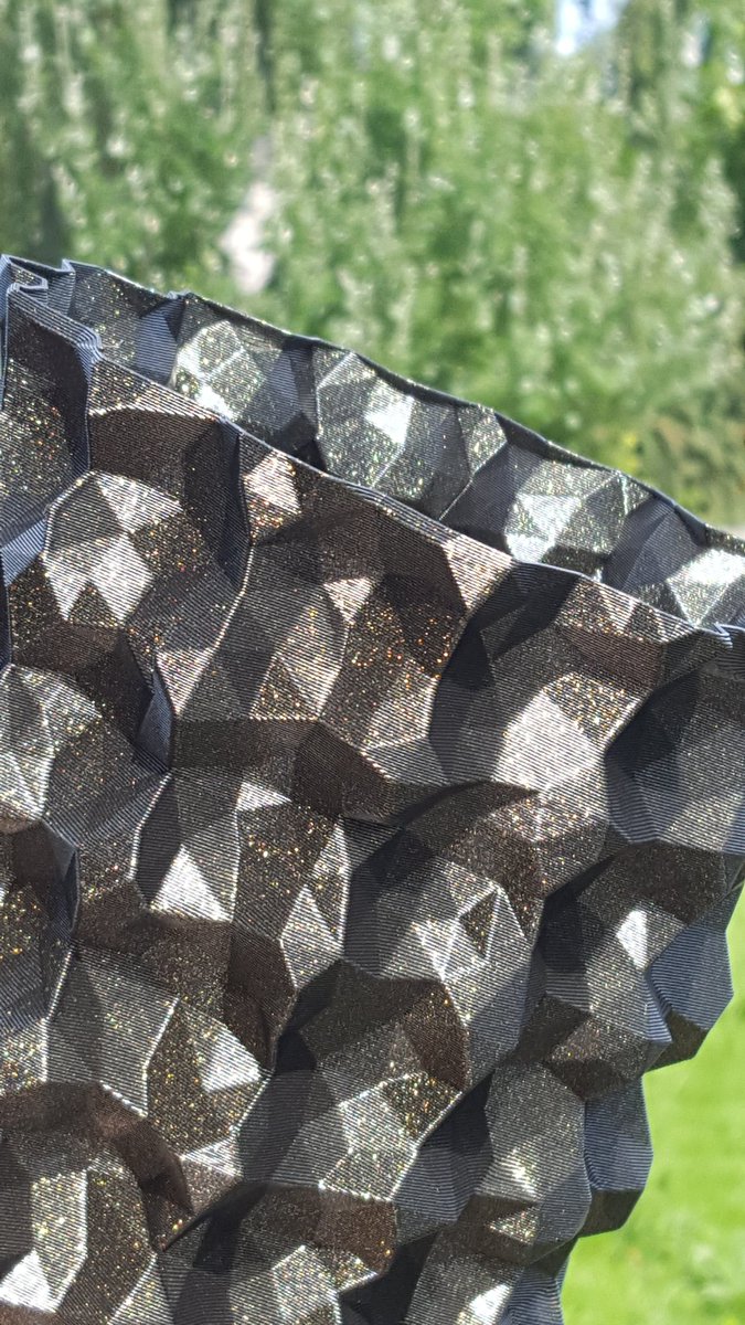 Inverted low poly tube by @mad_monkey01 happy to see you back doing stuff m8 😁😁😁😁🤘🤘 printed in <a href="/Fillamentum/">Fillamentum.com</a> Vertigo Galaxy on the <a href="/Prusa3D/">Prusa3D</a> MK3 45mms 235c 0.38 lh 0.5 <a href="/E3DOnline/">E3D</a> hardened nozzle 1mm width 😲😲😲🔥🔥🔥🔥🔥