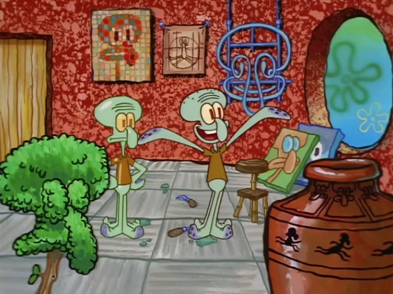 Squidward artwork deals