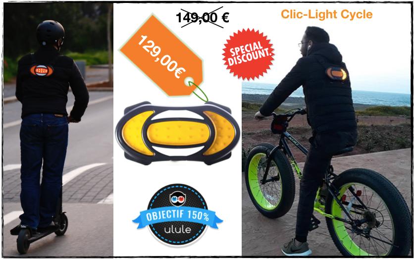 UnivClicLight's tweet photo. Profitez de notre promo sur ULULE, le Clic-Light Cycle à 129,00 € au lieu de 149,00 € :
https://t.co/yfwxbfMF86
Plus que quelques jours😎
Diffusez l'info à tous vos proches svp, merci 🚴‍♀️
https://t.co/TTRKYB0zGw https://t.co/YJKh4AahkB