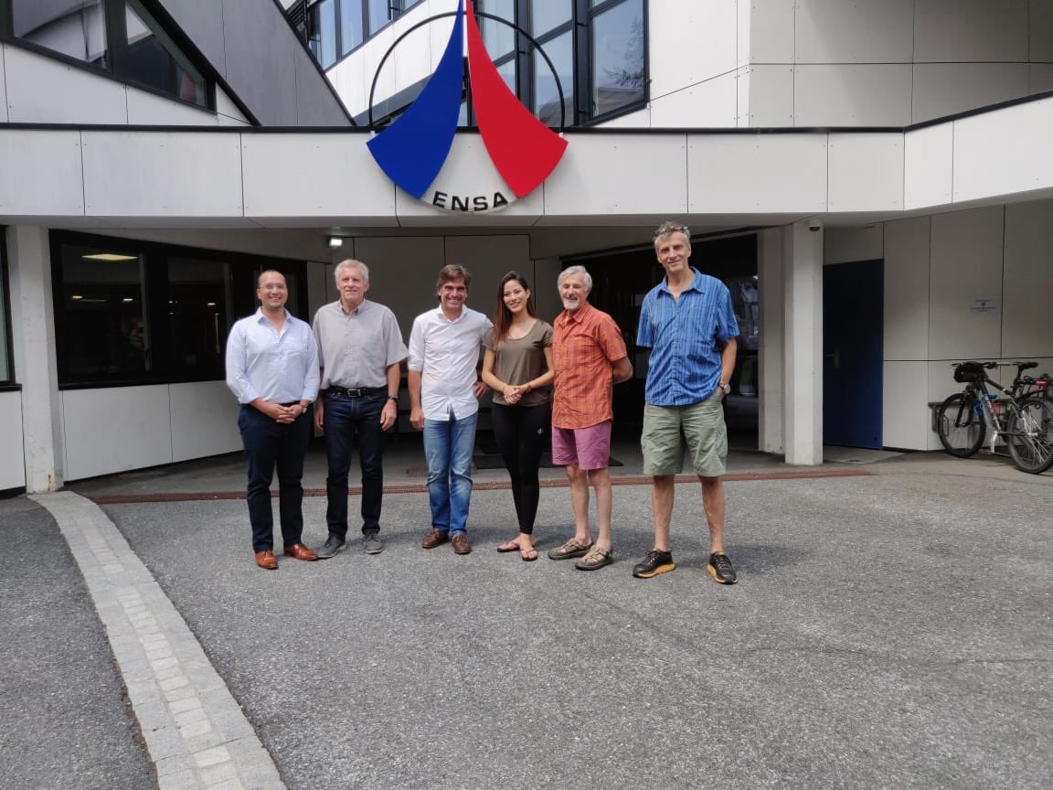 FranceInNepal's tweet photo. P2P exchanges, the bedrock of #70AnnivNPFRrelation : In @Chamonix_France, Shrinkhala @MissWorldNepal could also meet many people : the mayor Eric Fournier, the #ENSA, Christine #Janin, Sissi #Herzog, our partner @faure_muriel from @Tirawa_trek, and attended  #CosmoJazz festival. https://t.co/xISgRpg1Fw
