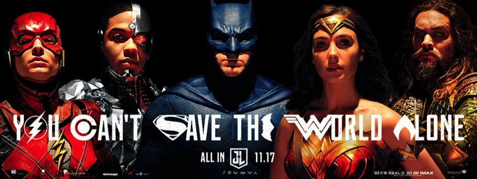 Bertih_Jagung's tweet photo. Movie Review #220: Justice League (2017)
"Bruce Wayne enlists the help of his new-found ally, Diana Prince, to face an even greater enemy."
Rating Kami: 6.1/10
IMDB: 6.4/10
Rotten Tomatoes: 40%
#RekomenFilem #KutukFilem https://t.co/GcgVt0cyUJ