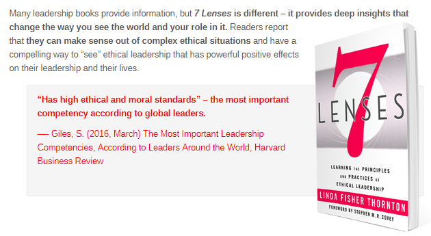 Just because you don't see ethical issues doesn't mean they aren't there. Learn to see them. leadingincontext.com/7lenses/model/   #7Lenses <a href="/7Lenses/">7 Lenses</a>