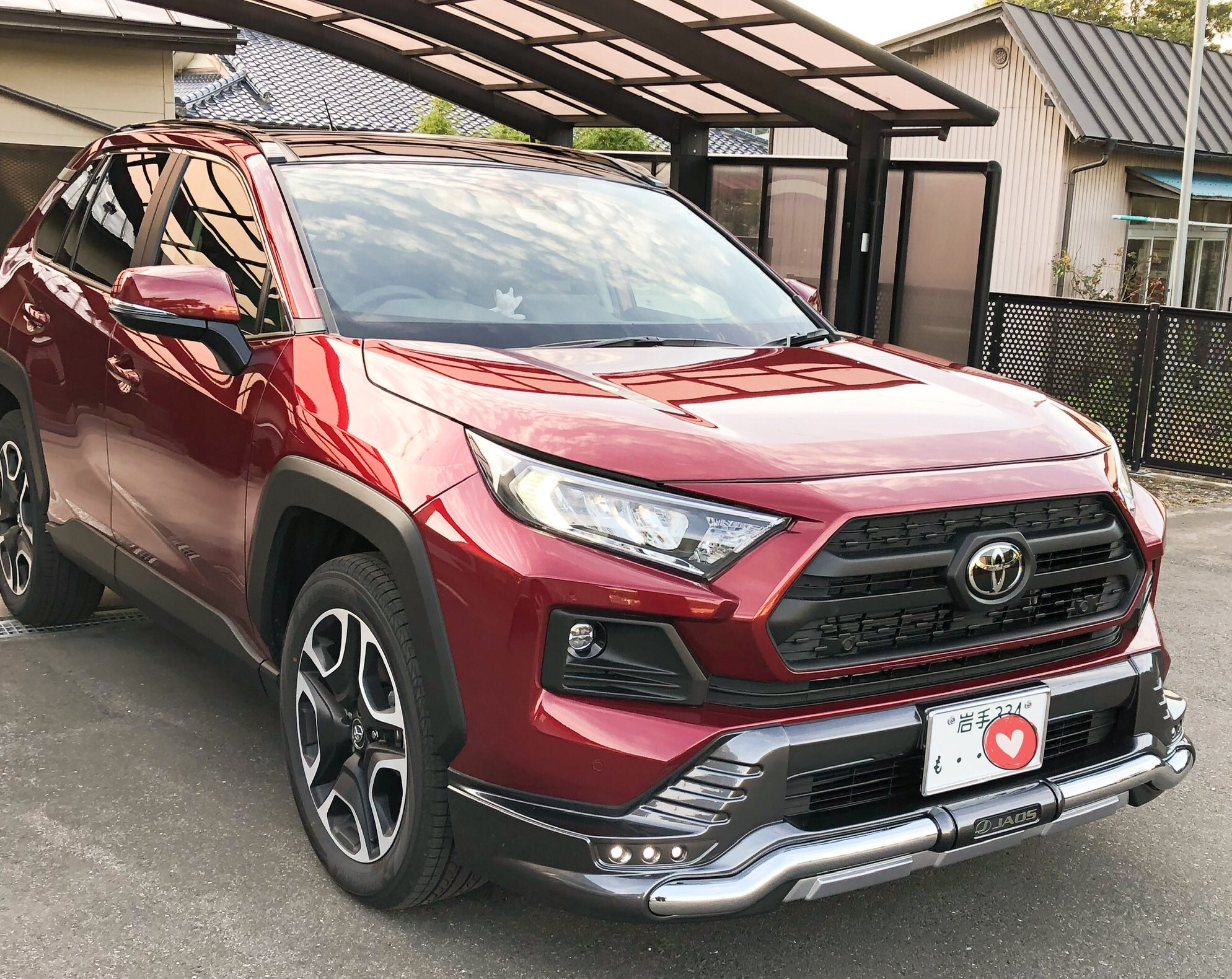 ☆中古品☆トヨタRAV4 JAOS バンパープロテクター☆
