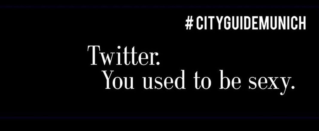 CITYGUIDEMUNICH's tweet photo. #TWITTER
#NEWTWITTER? #ChangeitBack!
#WeHateNewTwitter
It's awful. It's a mess.
#NoNewDesign https://t.co/6IheuMNoLJ
