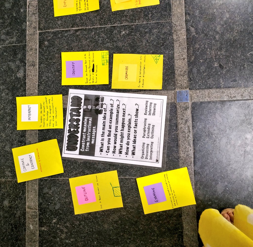 devikadatta15's tweet photo. Revisiting the Lang-Lit #commandterms with G10# #MYP Ss & matching them with the corresponding levels of #Bloomstaxonomy. #mypconnected @MYPChat @ibmyp @mypconnected #langlit @PathwaysAravali https://t.co/bMkljoP5lh