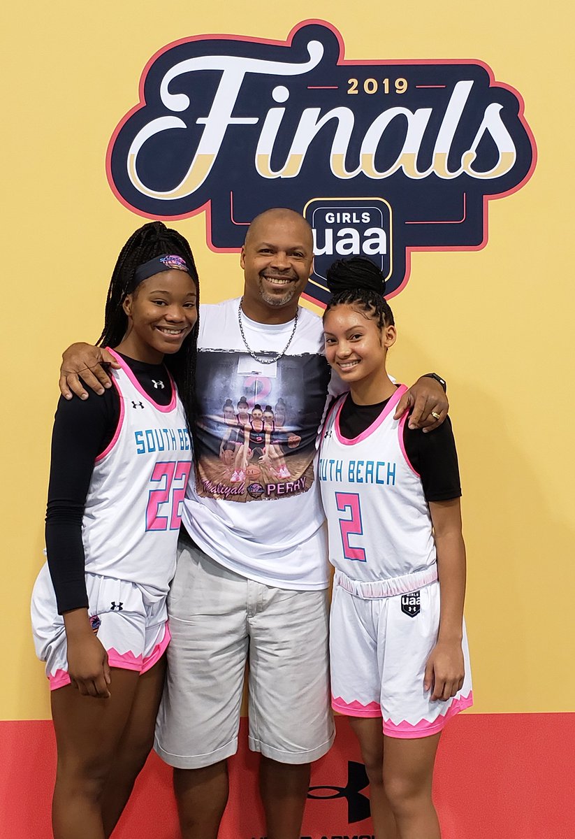 Words can't express how proud we are of @_kaylagrant of FGB & SBE. I saw your potential from day 1 & how eager you were to learn the game. Your growth in such a short time is truly phenomenal. You will always be a part of the Perry family. The Grind continues
