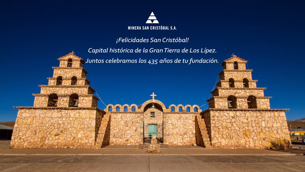 Celebramos los 435 años de fundación de la comunidad de San Cristóbal. Capital histórica de la Gran Tierra de Los Lípez.