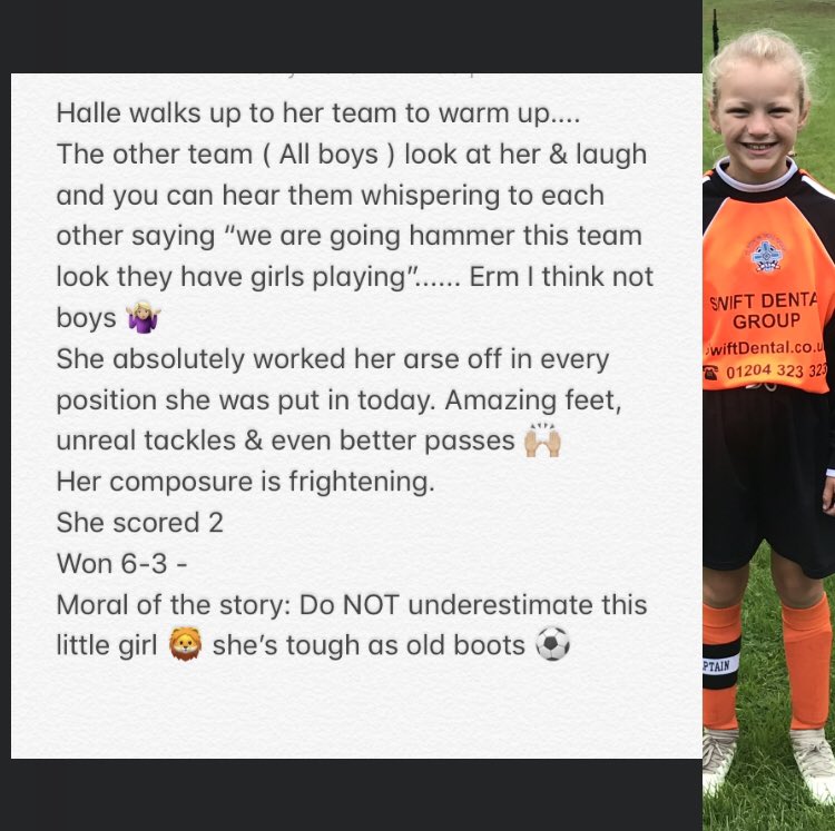 jemamorley14's tweet image. ⚽️⚽️⚽️⚽️⚽️⚽️ 

@GirlsontheBall @LFAWG @Manchester_FA @LancashireFA @WomeninFootball @FunFootballUK @FootballGrf  

#thisgirlcan #shebelieves #girlsdevelopment #u8s #Morley10 #baller