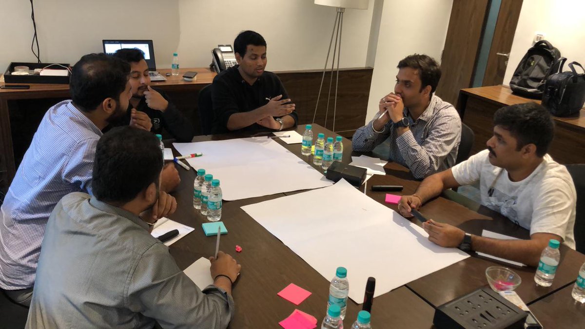 agilemania's tweet photo. Go beyond the basics of Scrum product ownership with advanced certification. We had an amazing time today at our #PSPOtraining event in Pune. Thank you @sumeet_madan for hosting and who joined - we're looking forward to the next one! #PSPOTraining #PSPO @Scrumdotorg @naveenhome https://t.co/m3MCpVzGjI
