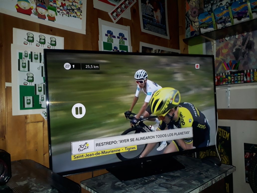 OigaA's tweet photo. #TDFxESPN q siga la magia hoy https://t.co/8YsI4A71uQ