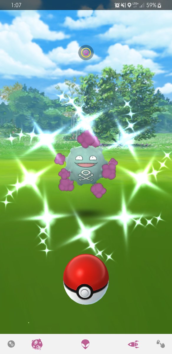 Twiska_666's tweet image. W O W I was not expecting to get both in one day!!! 😍💚💜😍✨ #shinypokemon #pokemongo #TeamRocketEvent