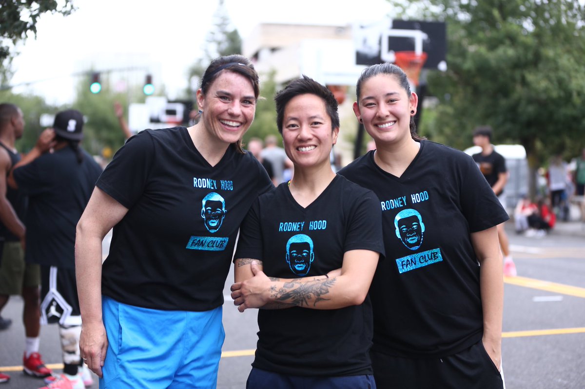 Team Hoodie out here at <a href="/RipCity3on3/">Rip City 3-on-3</a>!