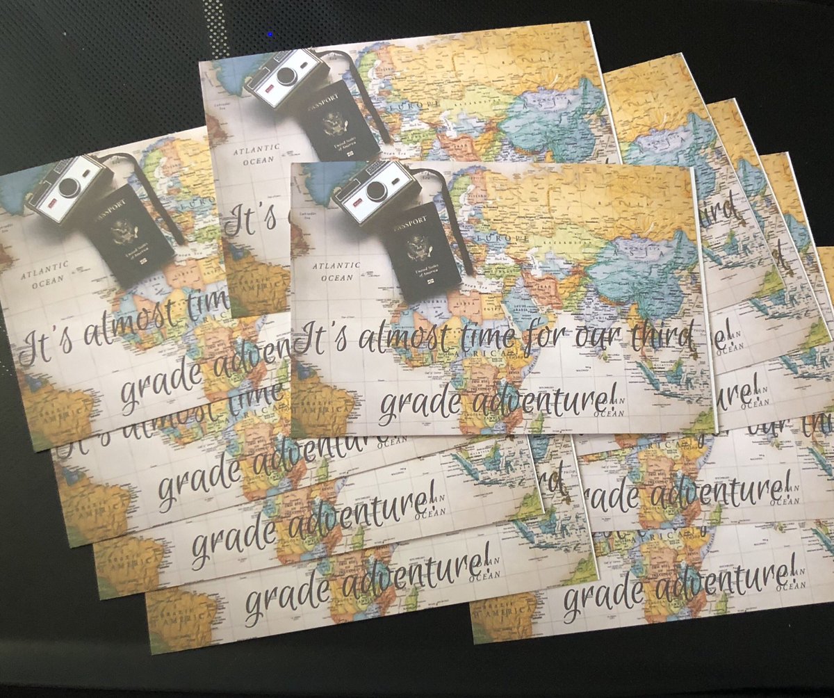 mrsfail3rd's tweet photo. With the help of a fabulous tool @Canva, I’m so excited to be able to welcome my future students to their third grade adventure! Happy mail will arrive for them next week! 💌📬 #thirdgrade #newschoolyear https://t.co/aY1rPrjy5e