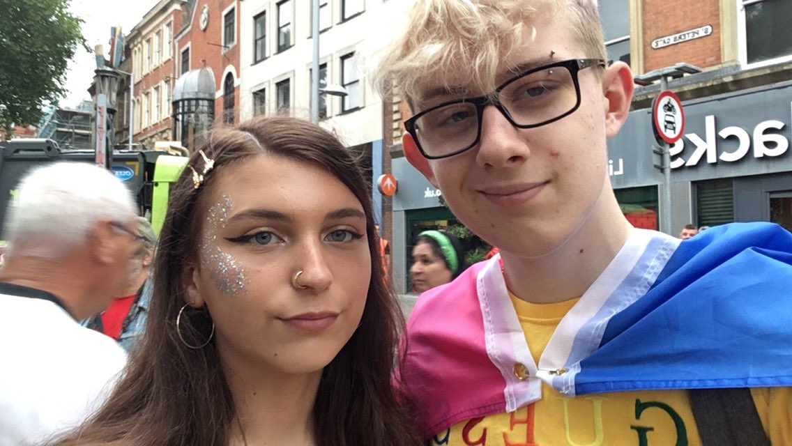 FergenspielTG's tweet photo. Prideπ³οΈβπ #pride #pride2K19 #nottinghampride https://t.co/1kRURsCbll