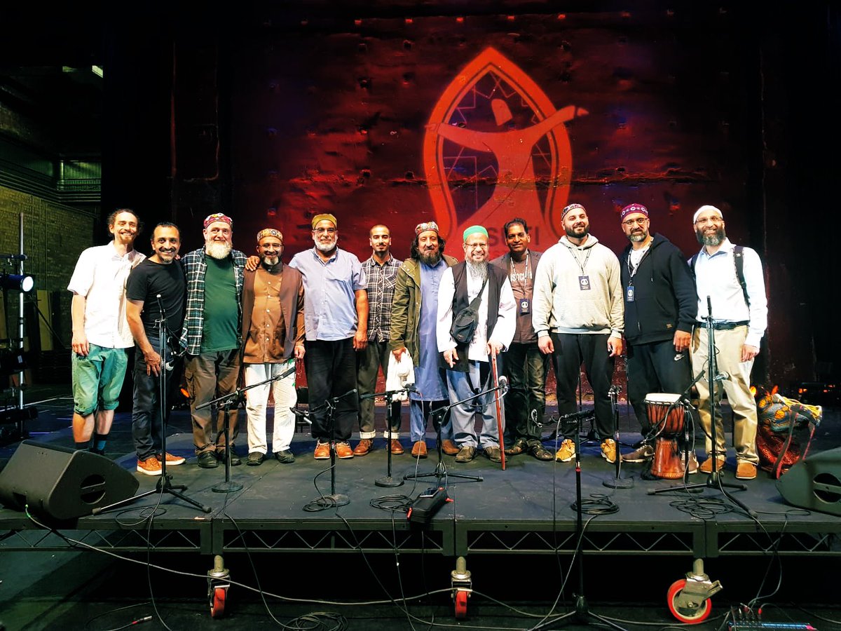 Sound checks are sounding amazing! Shah e Mardan are going to be phenomenal tomorrow #SufiFestival2019
@GlasgowTramway @weareamal 
#Sufifestivals #Glasgow #Amalsupported #Sufism #Glasgow #Art #Music #glasgowtramway #whatsonglasgow #glasgowsouthside #sufism #poetry #storytelling