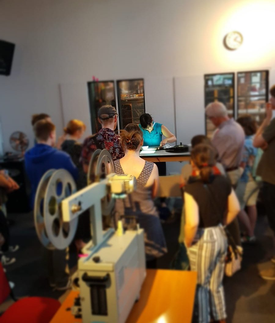 Kristina Tarasova (@kristarasova) on Twitter photo A film inspection demo & talk on becoming a film archivist by @SparseCinema at <a href="/CineRedis/">Cinema Rediscovered</a> A film inspection demo & talk on becoming a film archivist by @SparseCinema at <a href="/CineRedis/">Cinema Rediscovered</a>