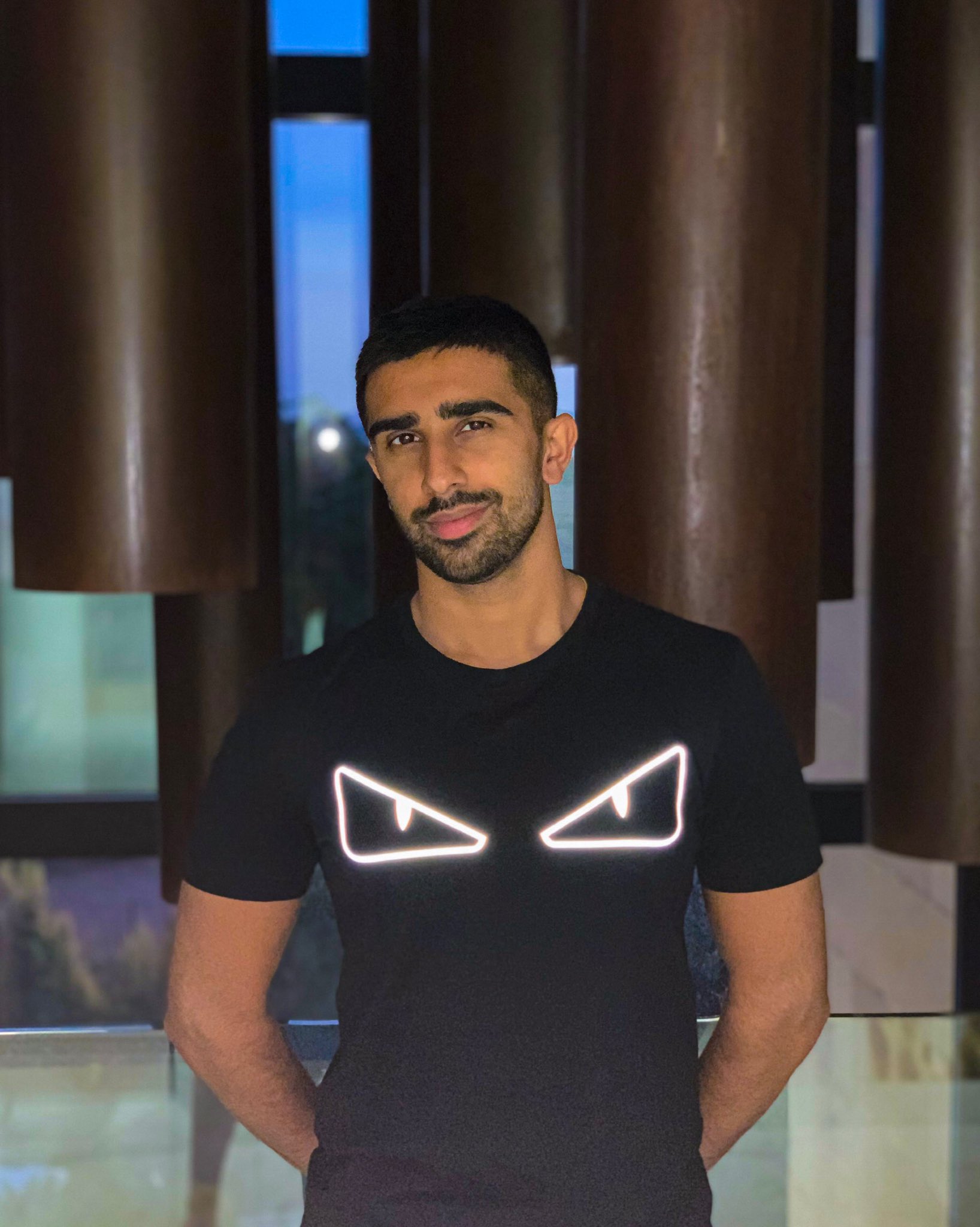 Fendi reflective cheap t shirt