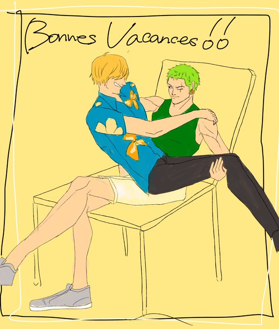 ゾロサンのtwitterイラスト検索結果 古い順
