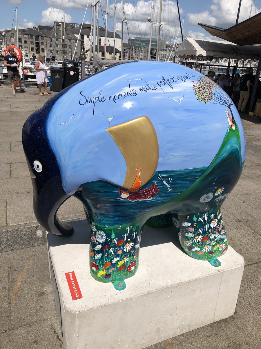 <a href="/thecowlickmoos/">The Cowlick Creamery</a> on holiday in Plymouth and our pup Lily’s first ice cream whilst searching for Elmers #elmerplymouth <a href="/doggydayout/">Doggy Day Out</a> she loved it!