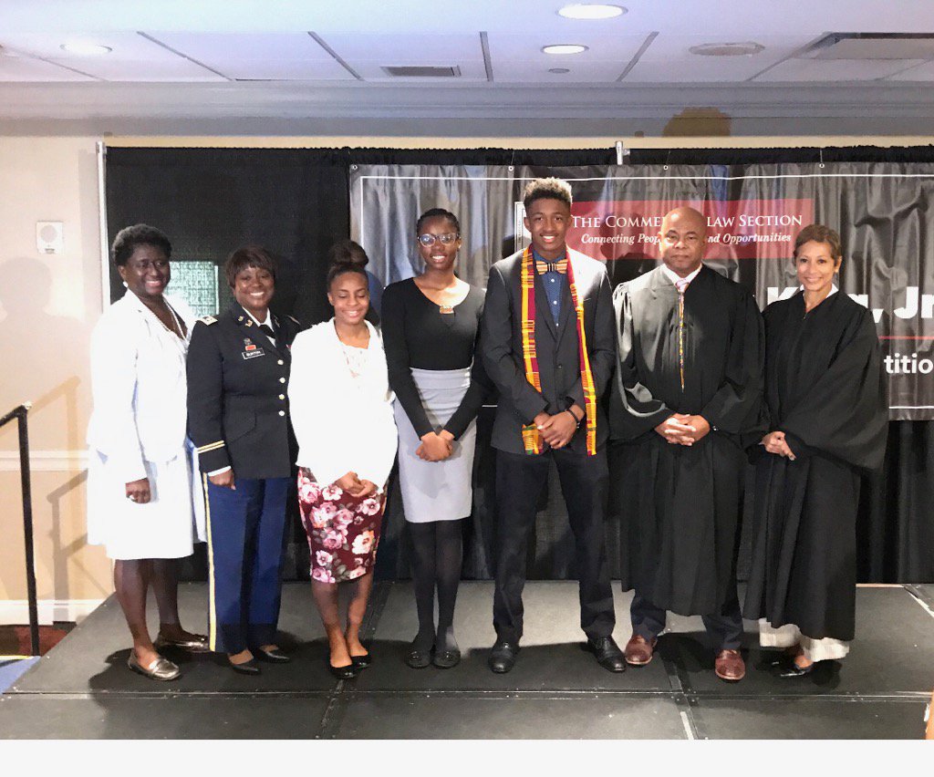 MountCarmelHS's tweet photo. You Came To Carmel as a Boy If You Care To Struggle and Work At it, You Will Leave as a Man.
Jerrit Payton '19 won a Scholarship in the MLK Drum Major for Justice Advocacy Competition. Awarded by the National Bar Assoc. and sponsors. #buildingcharacterforalifetime https://t.co/SERvGcQQbt