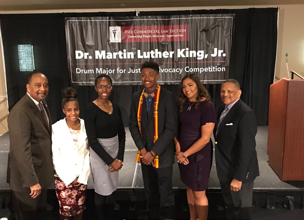 MountCarmelHS's tweet photo. You Came To Carmel as a Boy If You Care To Struggle and Work At it, You Will Leave as a Man.
Jerrit Payton '19 won a Scholarship in the MLK Drum Major for Justice Advocacy Competition. Awarded by the National Bar Assoc. and sponsors. #buildingcharacterforalifetime https://t.co/SERvGcQQbt