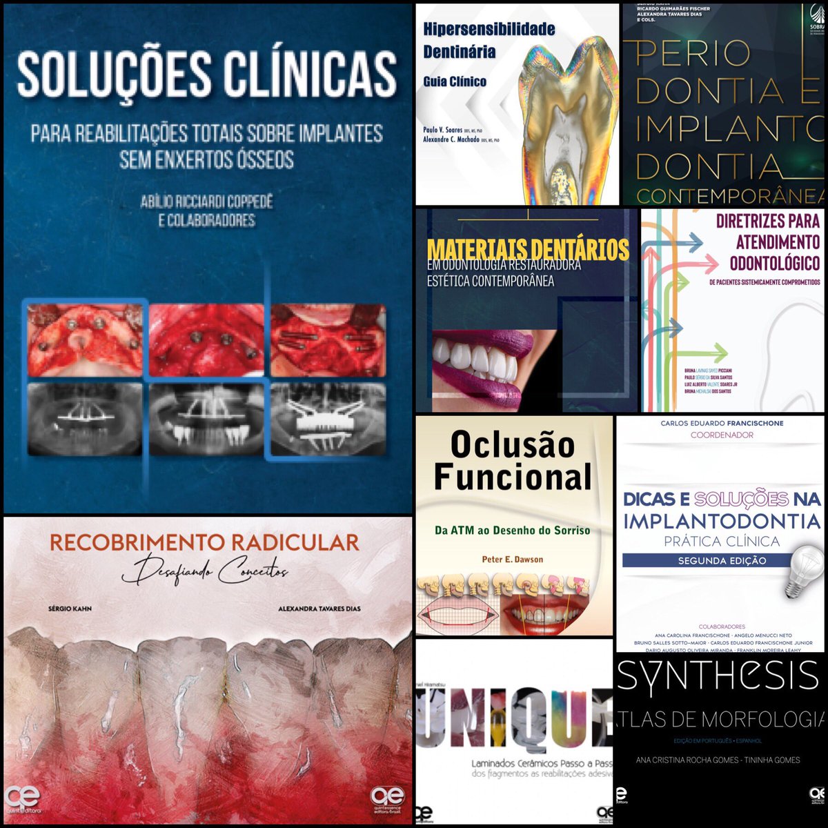 AurabooksSL's tweet photo. Últimas novedades en portugués‼️
• Podéis comprarlos en https://t.co/yFZdh5VmrL
#odontologia #odontology #odonto #dent #dentist #dentistry #dentistas #dental #dentistica #dentalveneers #dentista #aurabooks #dentistrybooks #livrosodontologia #librosodontologia #esteticadental https://t.co/ESpxpUTWX9