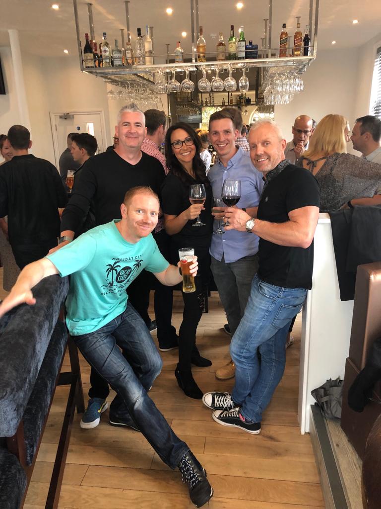 CatRhun's tweet photo. Thanks so much, @IconAltrincham #Altrincham for hosting our July member social! 🧡🎉🥂 https://t.co/qGCGOQg8Ob