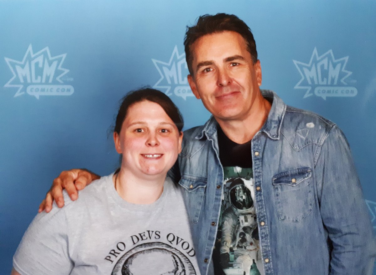 gamernutshell's tweet image. Had an incredibly scary but amazing day at #MCMManchester. I was flustered when I met you @nolan_north and forgot to say thank you in person for your reply to my tweet last week as I would not have been driven to go otherwise ❤ Unforgettable memories. Heroes @TroyBakerVA !