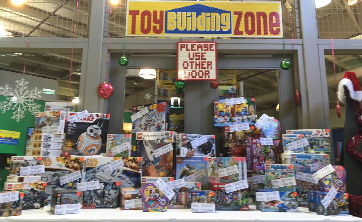 It’s the second day of our Christmas in July sale! Come check out some great deals. 
#Lego #StJacobsOutlet #ToyBuildingZone