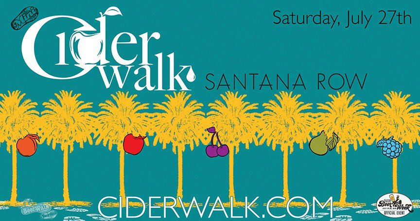 SVBeerWeek's tweet image. More #svbeerweek love for four local #cider makers today. The Cider Walk at @SantanaRow will serve Hemly, 101 Cider House, Blindwood and Mission Trail from 2-5pm. No entry fee, pay as you go—and snatch an official glass for $5.
svbeerweek.com/events/ciderwa…