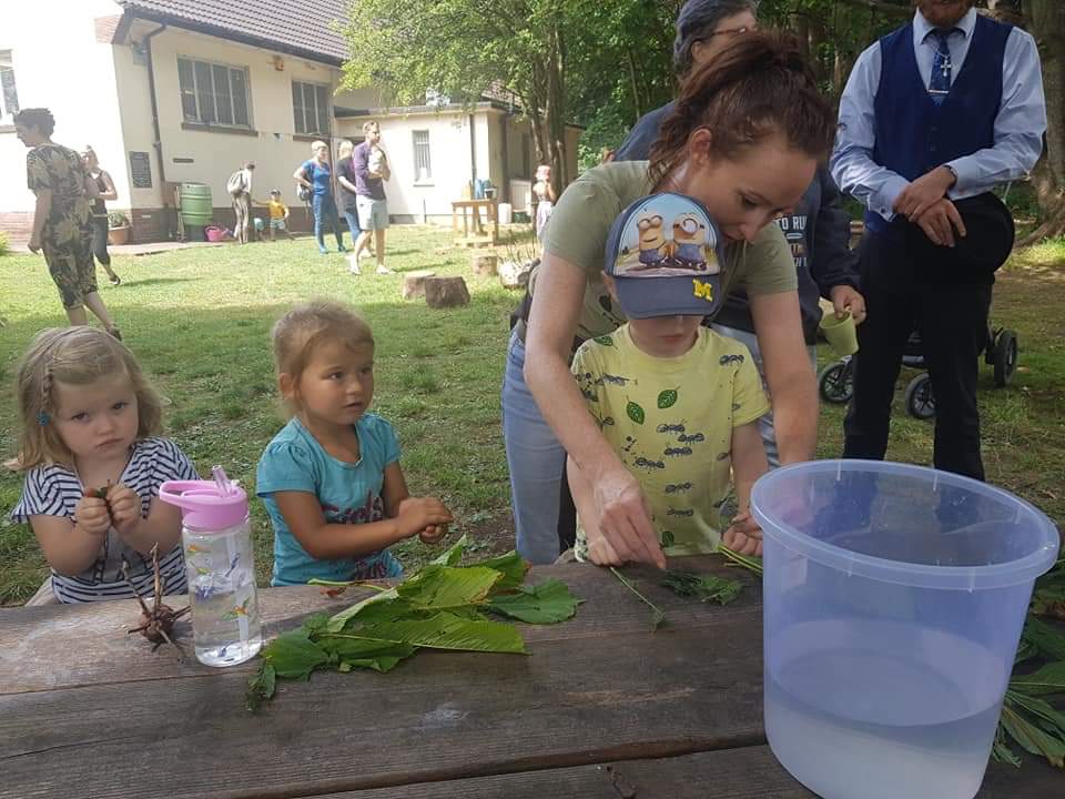 OldLibrary_EV's tweet photo. And what wild day in Bristol would be complete without our lovely Wildman @SteveEngland300, who led a Walk on the Wild Side, made natural soap, clay modelling &amp; all things nature with everyone! Thanks for being part of this awesome day! https://t.co/3z2nA52uAQ