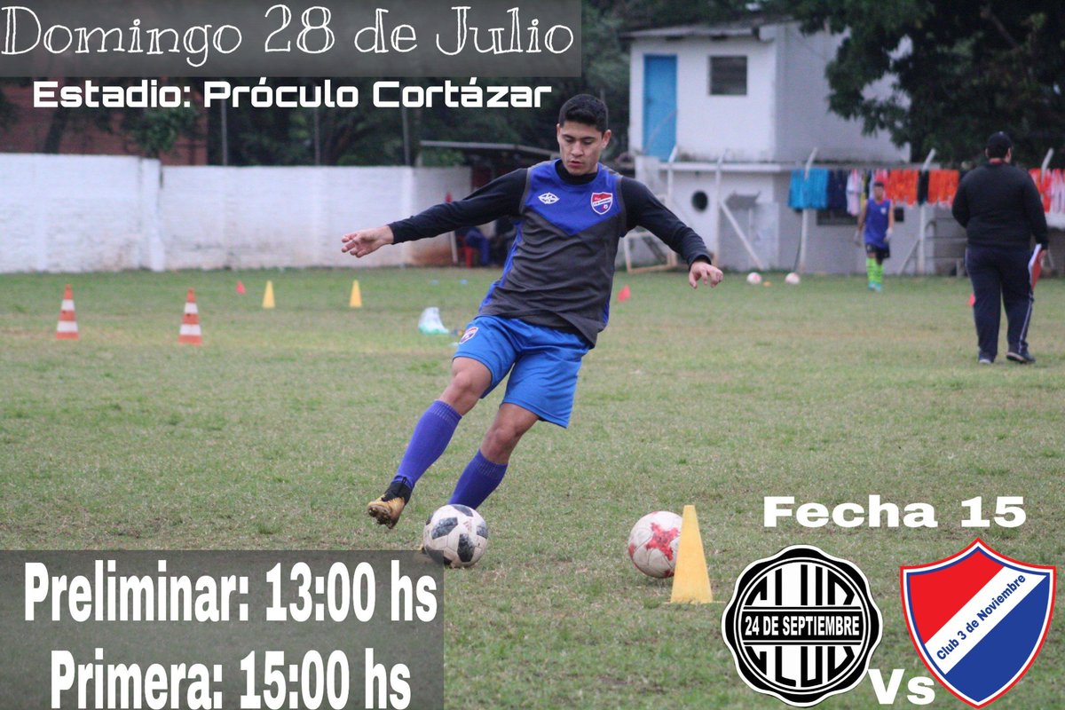 Mañana nos vamos de visita a la Ciudad de Aregua en busca de los 3 puntos.
#VamosTrico 🔴⚪🔵