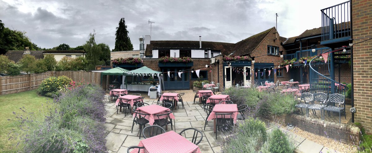 birdinhandKH's tweet photo. The weather hasn’t stopped us! 
We are all set for our #countryandwestern evening tonight! https://t.co/V3nSrINCjq