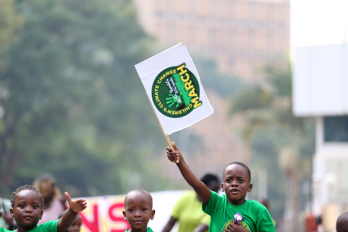 KCCAUG's tweet photo. Our little Climate Heroes embarked on a #ClimateChange awareness march through the streets of Kampala with so much enthusiasm and a concerted call to action against Climate Change—They made a key statement; "Let's all join the fight against the phenomenon"
https://t.co/tSi5Gn1jiN https://t.co/vOIHP9Ohae