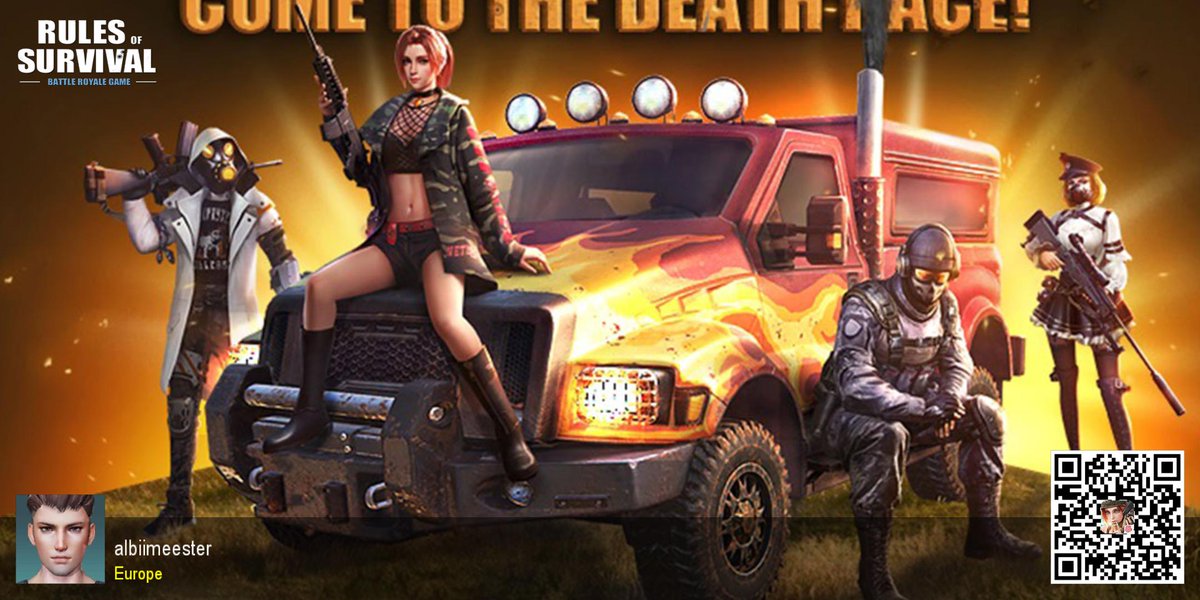 AlbiiMeester's tweet photo. #RulesofSurvival https://t.co/rvzC5zBkZI
